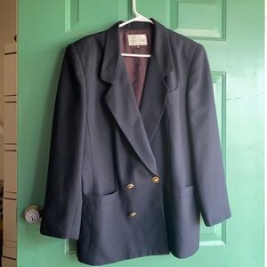Le Suit size 18 navy business suit